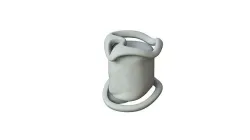 SciFi Shape Object Low Poly Low-poly 3D model