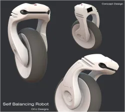 Self Balancing Robot Concept Design