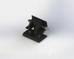 Server cabinet loop / Emka hinge