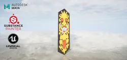 Shield - Dayak Ethnic Shield 3D print model