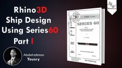 Ship design using series 60 3D print model
