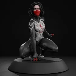 Silk - Spider Man 3D print model