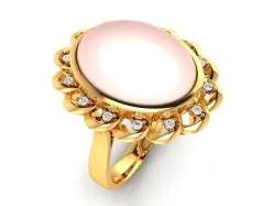 Solitaire Engagement Ring 3D print model