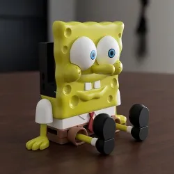 SpongeBob Dock for Nintendo switch 3D print model