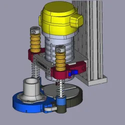 Spring Loaded Variable Height Cnc Dust Shoe for OpenBuilds Cnc.