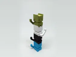 Stacktocat - The Stackable Calibration Cat
