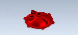Studycadcam 3D CAD Exercise 527/  Domed Cover/ cubierta abovedada/ Autodesk Inventor Pro