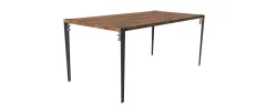 Table support 610 F, quick-detachable fittings leg-clamp