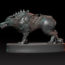 Tech-Druid - Wolf Form