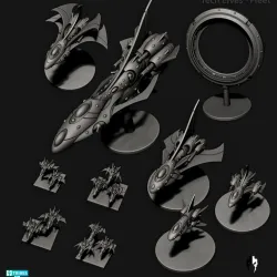 Tech Elves - Fleet Space Ships