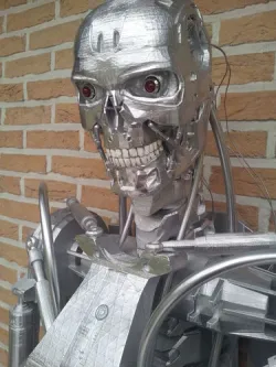 Terminator real life size 1m80 3D model
