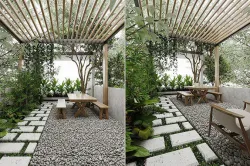Terrance garden - Rooftop garden 3D model