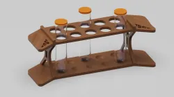 Test tube rack and Test tube