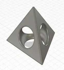 Tetrahedron Coin Trap