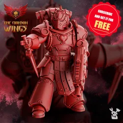 The Crimson Wings Promo model