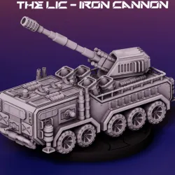 The LIC - Iron Canon Heavy Artillery Support Vehicle
