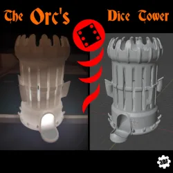 The Orc's Dice Tower - STL version