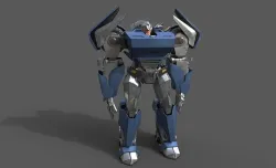 TRANSFORMERS  BREAKDOWN Low-poly 3D model