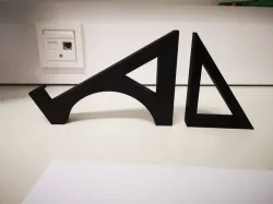 Triangle Support for laptop stand
