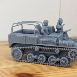 Type 98 So-Da Carrier + 2 Tankmen (Japan, WW2)