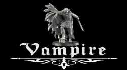 Vampire lord of rings miniature 3D print model