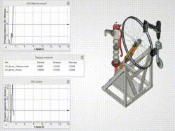 Version of the electric drive of the two-pendulum mechanism of the water pump drive