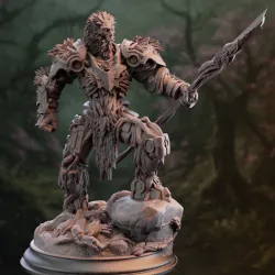 Warforged Druid - Myrion Stoneheart