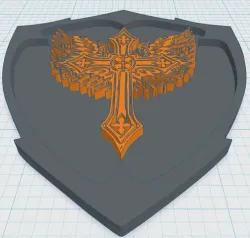 Winged Cross Coaster 12