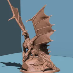 Young Copper Dragon