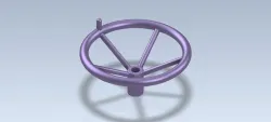 3D CAD Basic exercise / Steering Wheel/ Volante/ Autodesk Inventor Pro