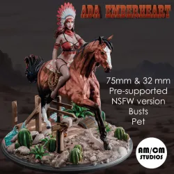 Ada Emberheart Pin-Up (Commercial license)