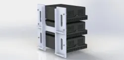 adaptor to attach DM556 stepper drivers to a cabinet