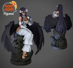 Albedo from Overlord Version 1 3D print model