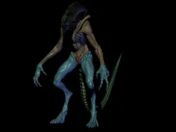 Alien runner 3D model