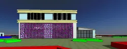 art gallery revit model