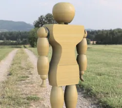 Articulated mannequin