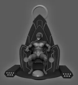 Batman and flash Mobius chair  3D print model