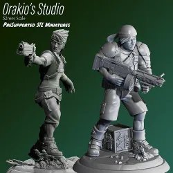 Bedge and Wiggs 3D print model