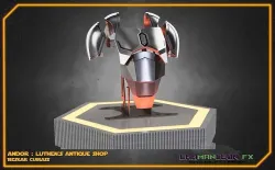 Beskar Cuirass Display Andor Star Wars Cosplay Armor 3D print model