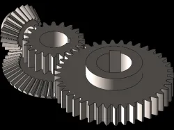 Bevel & Spur Gear Mechanism