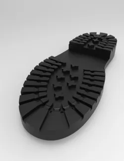 Boot sole 3D print model