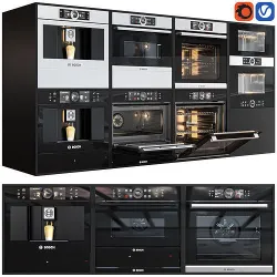Bosch oven set 3D model