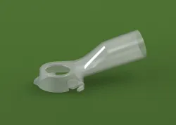 Branch  pipe dust dust flue