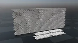 Bricks wall - Decor 3D print model