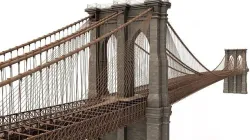 Brooklyn Bridge 3D model