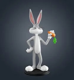 Bugs Bunny 3D print model