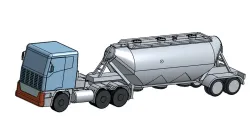 bulk cement tlailer(bct)