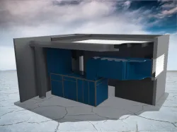 Canopy inside building