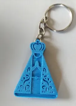 Chaveiro - Nossa Senhora Aparecida (Our Lady of Aparecida - Keychain)