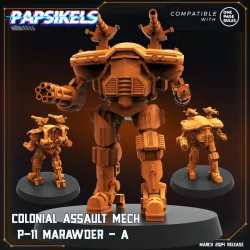 COLONIAL ASSAULT MECH P11 MARAWDERS